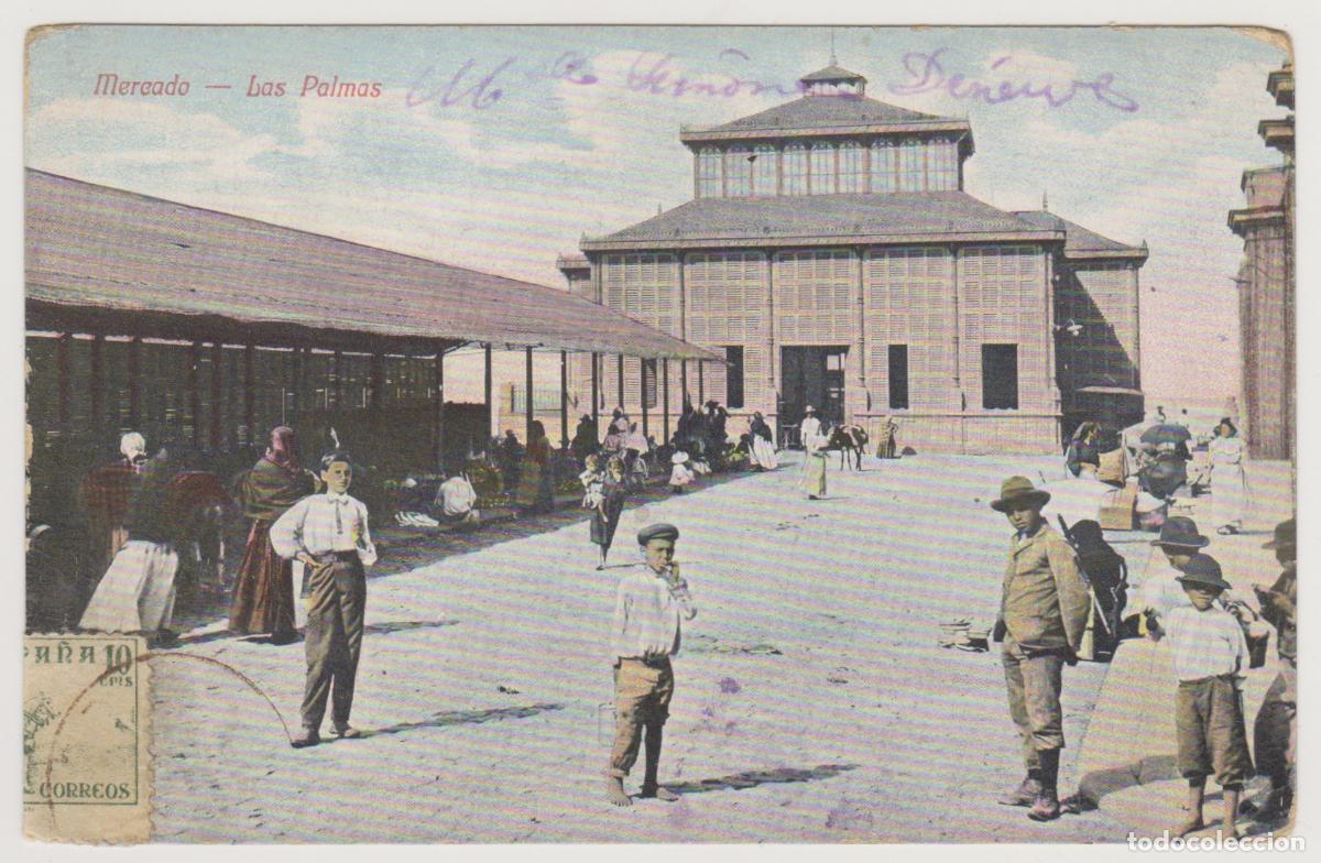 Postales: TARJETA POSTAL - LAS PALMAS - MERCADO