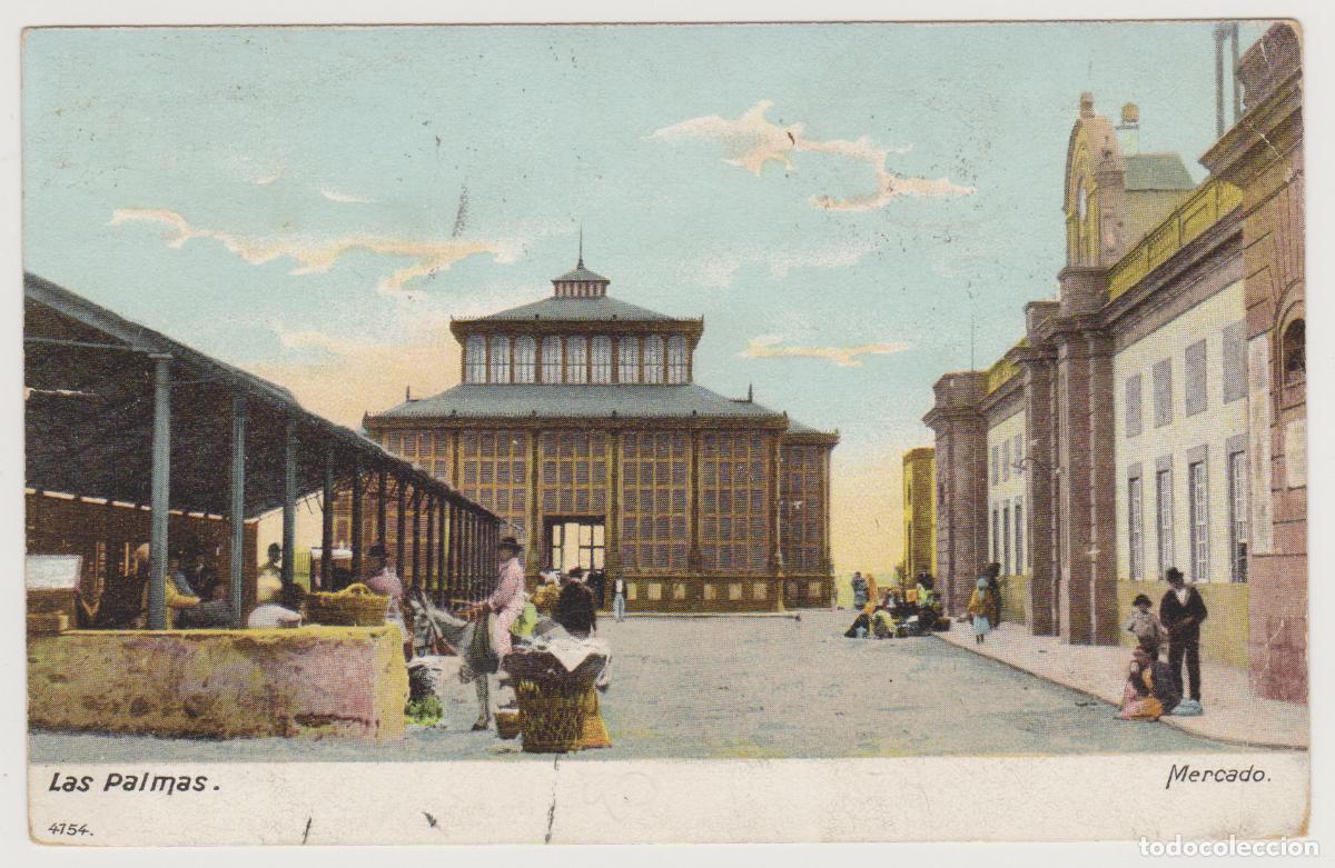 Postales: TARJETA POSTAL - LAS PALMAS - MERCADO