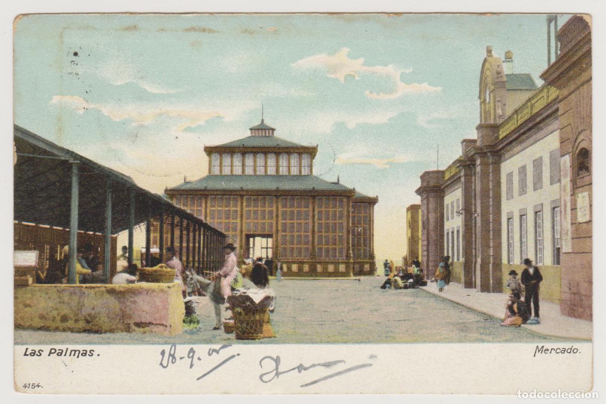 Postales: TARJETA POSTAL - LAS PALMAS - MERCADO
