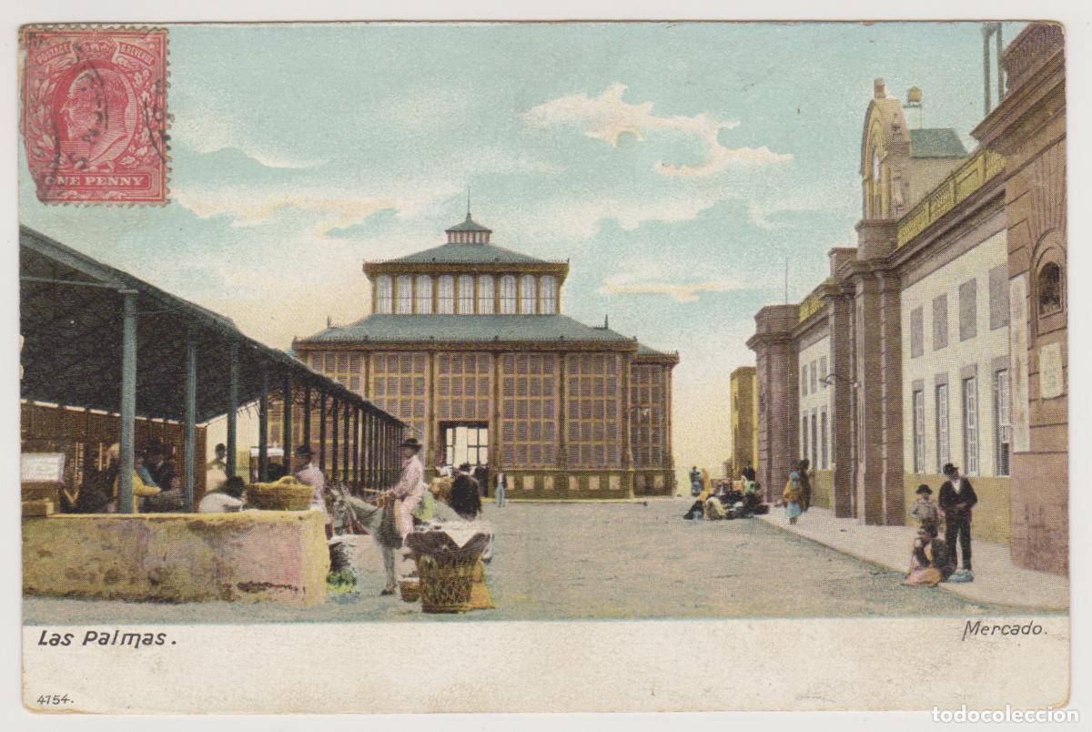 Postales: TARJETA POSTAL - LAS PALMAS - MERCADO