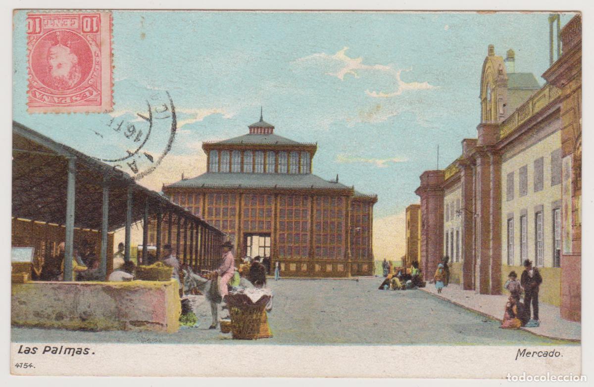 Postales: TARJETA POSTAL - LAS PALMAS - MERCADO