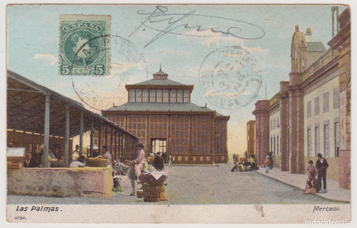 Postales: TARJETA POSTAL - LAS PALMAS - MERCADO