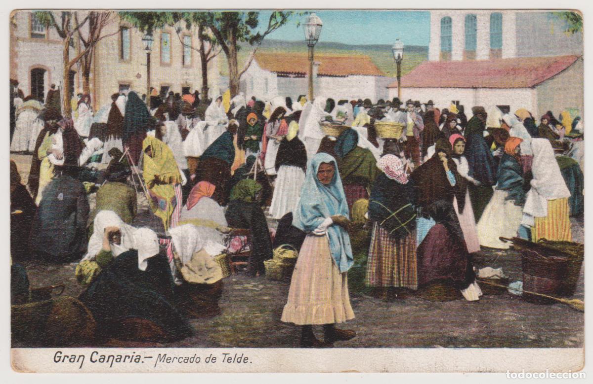 Postales: TARJETA POSTAL - GRAN CANARIA - MERCADO DE TELDE