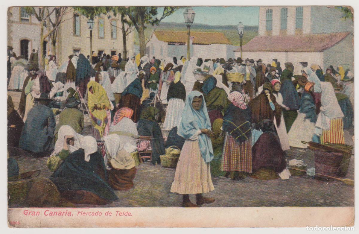 Postales: TARJETA POSTAL - GRAN CANARIA - MERCADO DE TELDE