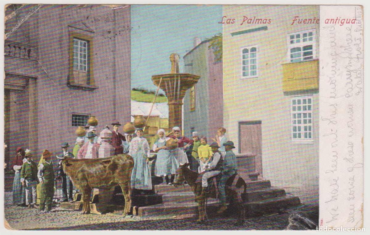 Postales: TARJETA POSTAL - LAS PALMAS - FUENTE ANTIGUA