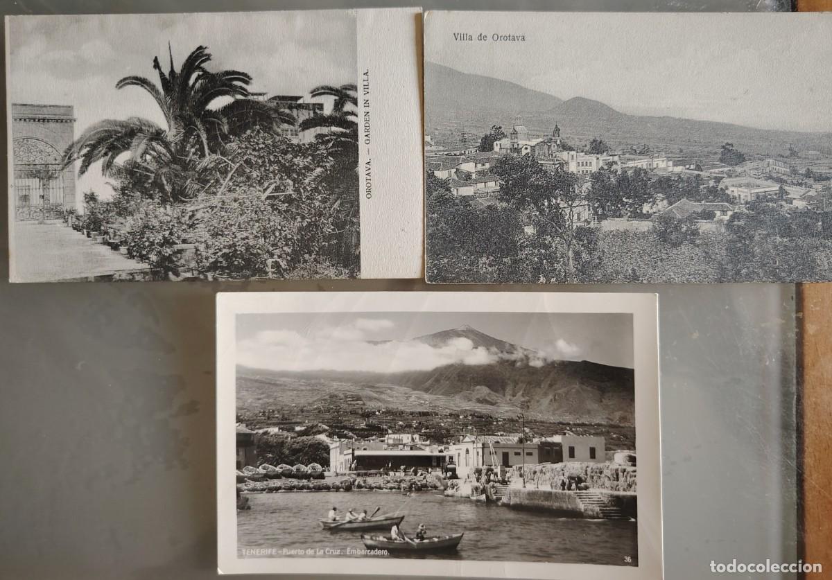 Postais: LOTE DE 3 POSTALES ANTIGUAS DE TENERIFE ISLAS CANARIAS