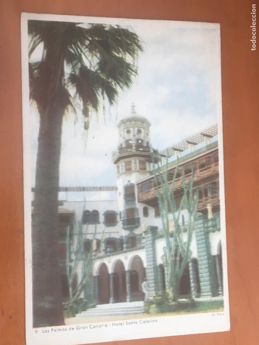 Cartes Postales: las palmas de gran canaria hotel santa catalina postal fotografica original circulada
