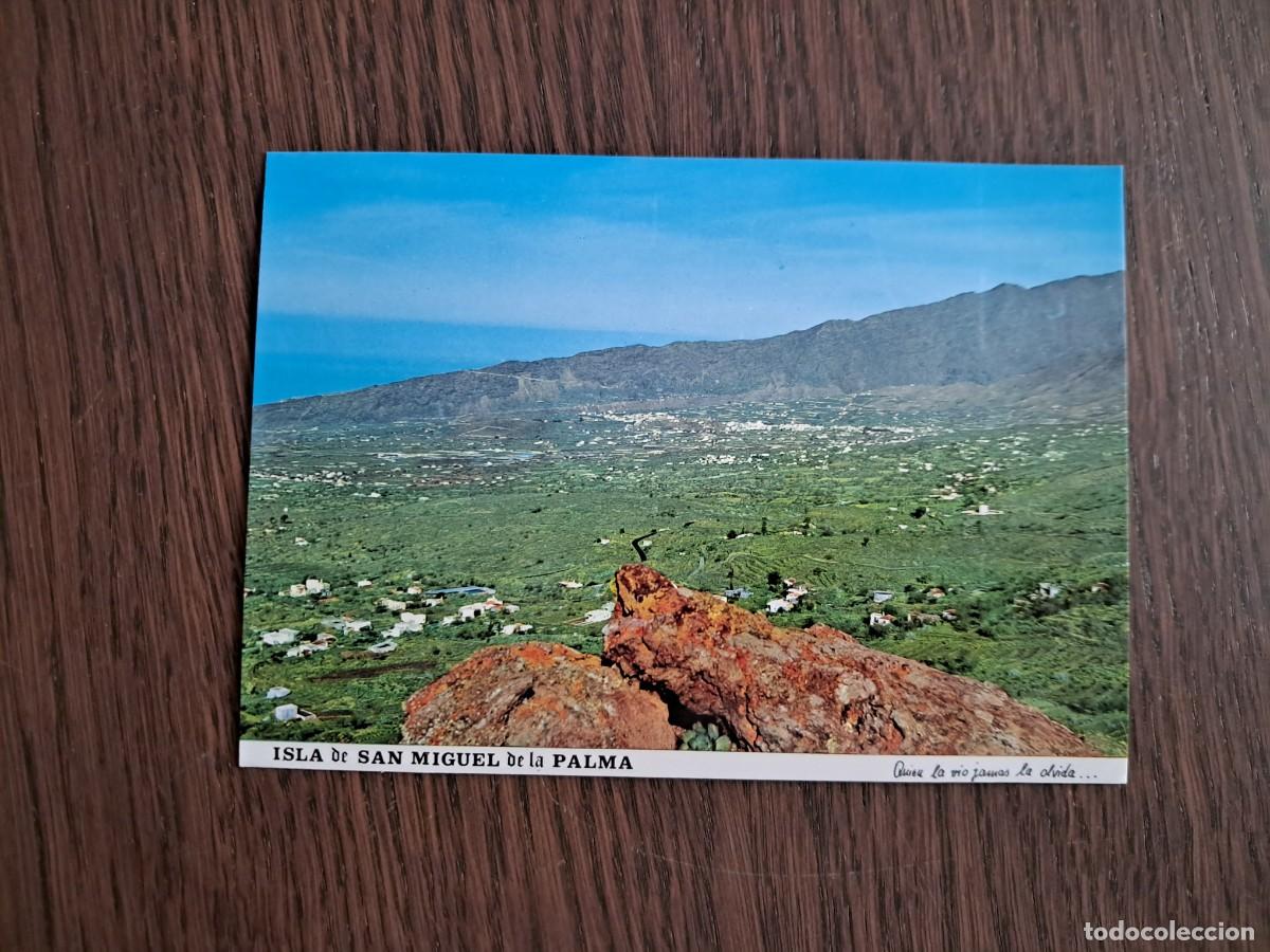 Postales: postal de Espa&ntilde;a, Isla de San Miguel De La Palma, Canarias n&ordm; 129. a&ntilde;os 70.