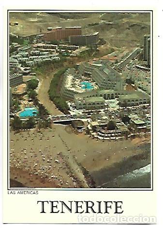 Postales: PLAYA DE LAS AMERICAS - (HOTEL GALA, PARAISO DEL SOL, APTOS. CARIBE Y LAS LANZAS).- TENERIFE