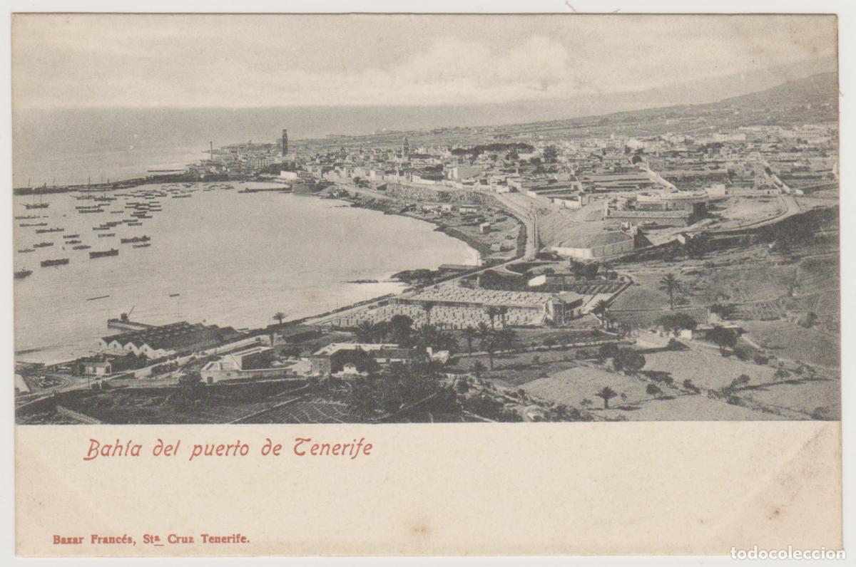 Postales: TARJETA POSTAL - TENERIFE - BAHIA DEL PUERTO DE TENERIFE - BAZAR FRANCES