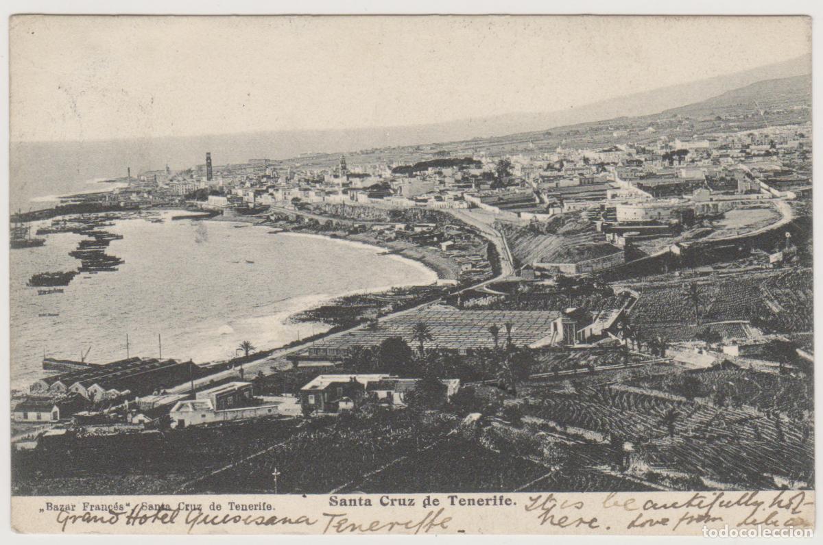 Postales: TARJETA POSTAL - SANTA CRUZ DE TENERIFE - BAZAR FRANCES