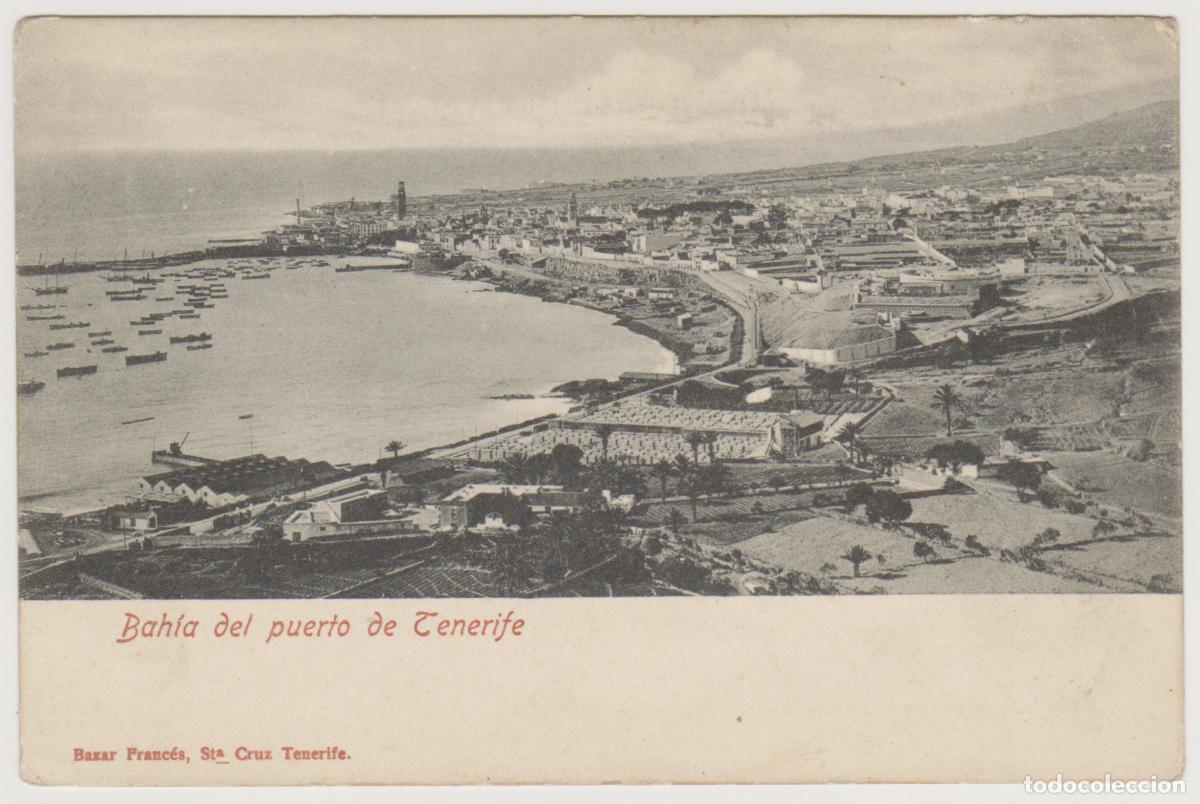 Postales: TARJETA POSTAL - TENERIFE - BAHIA DEL PUERTO DE TENERIFE - BAZAR FRANCES