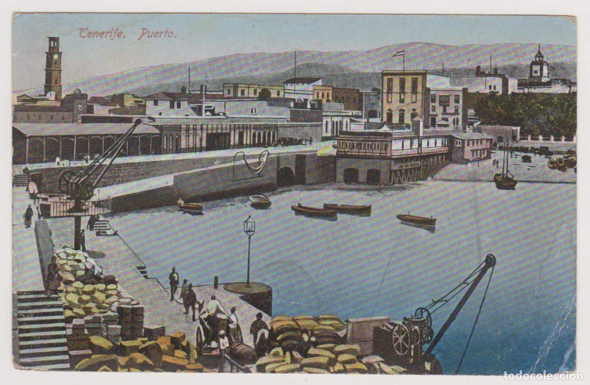 Postales: TARJETA POSTAL - TENERIFE - PUERTO - NOBREGA'S ENGLISH BAZAR