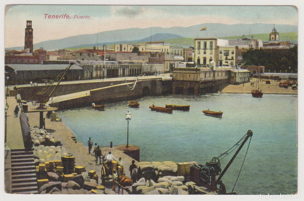 Postales: TARJETA POSTAL - TENERIFE - PUERTO - NOBREGA'S ENGLISH BAZAR