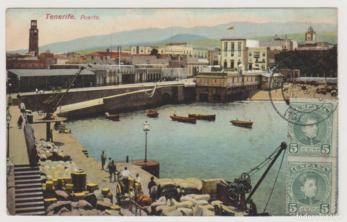Postales: TARJETA POSTAL - TENERIFE - PUERTO - NOBREGA'S ENGLISH BAZAR