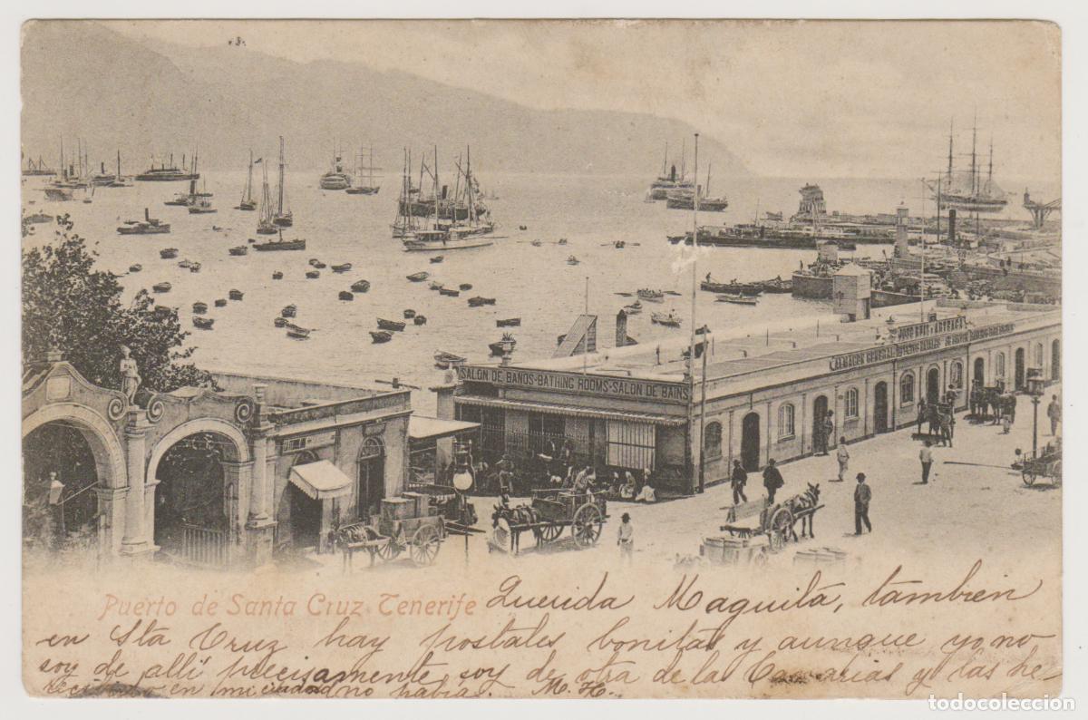 Postales: TARJETA POSTAL - PUERTO DE SANTA CRUZ DE TENERIFE