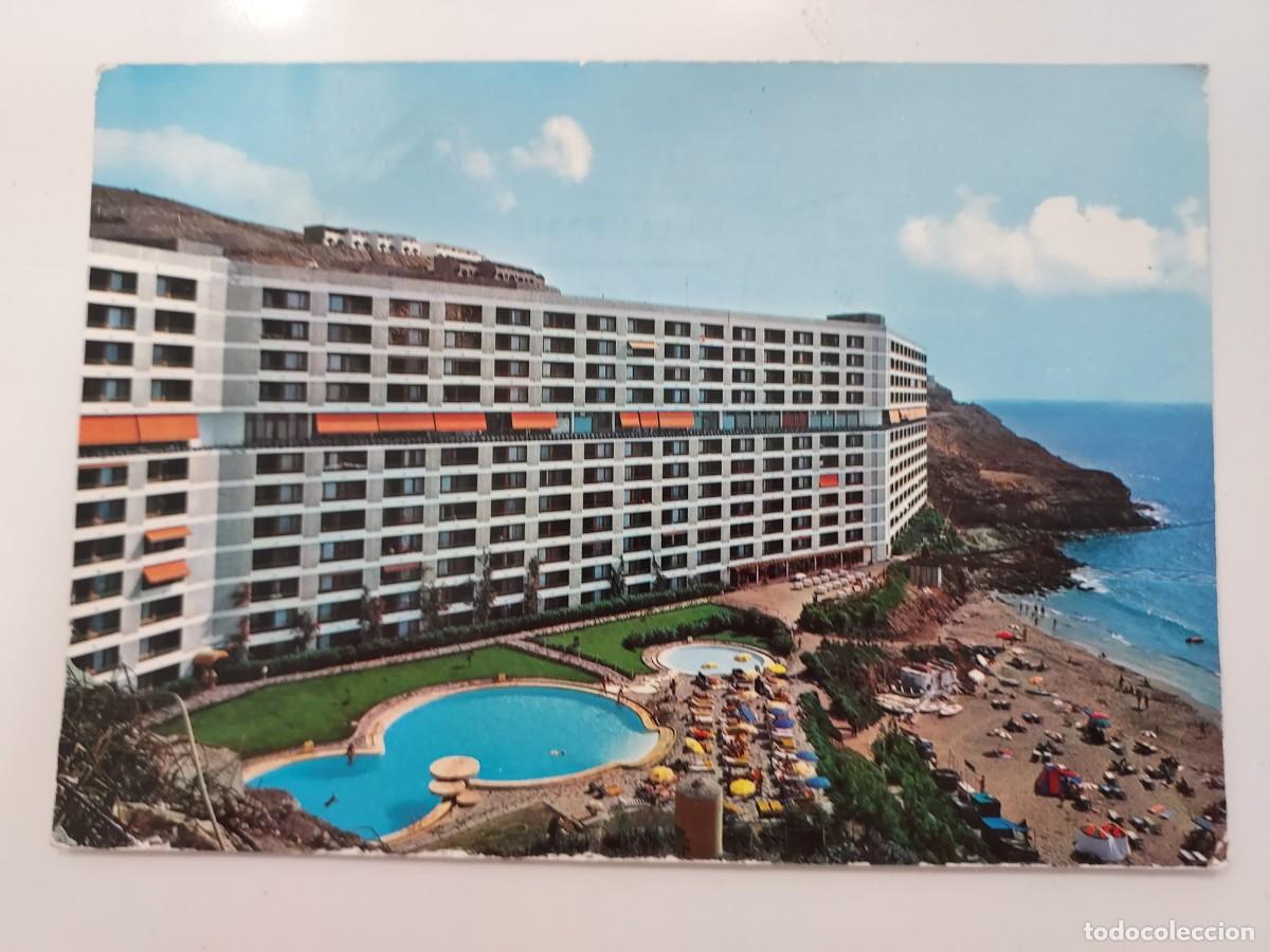 Postales: POSTAL LAS PALMAS GRAN CANARIA APARTAMENTOS DO&Ntilde;ANA PLAYA PATALAVACA. 1971. CIRCULADA