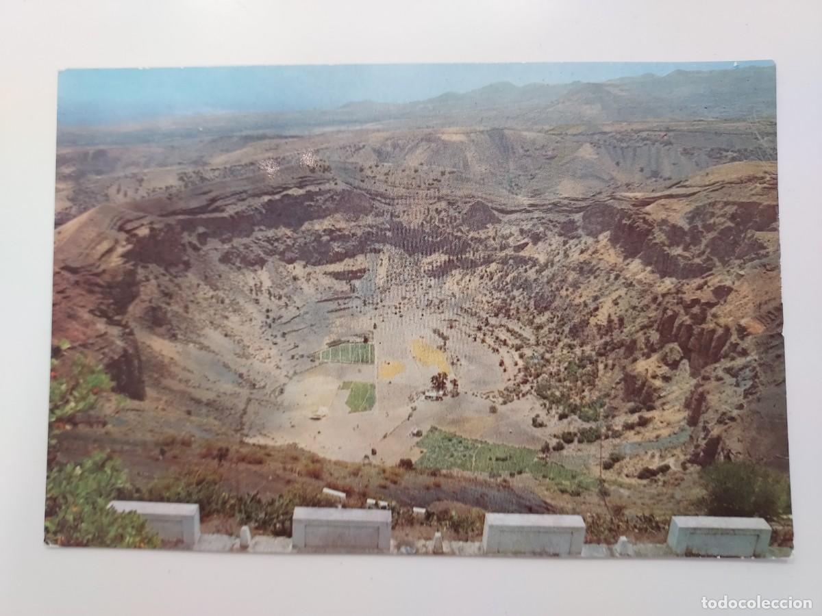 Postales: POSTAL TAFIRA CALDERA DE BANDAMA. 1963. ESCRITA. LAS PALMAS