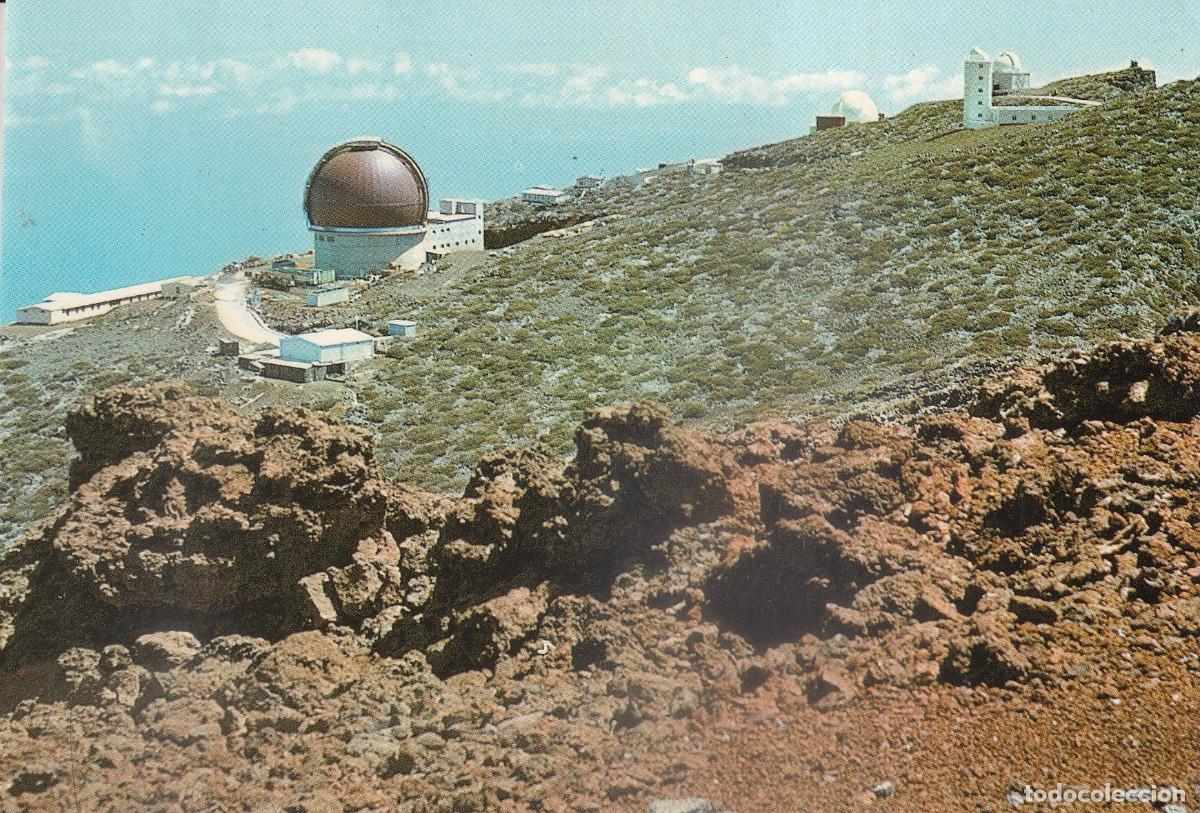 Postales: CANARIAS LA PALMA OBSERVATORIO ROQUE DE LOS MUCHACHO