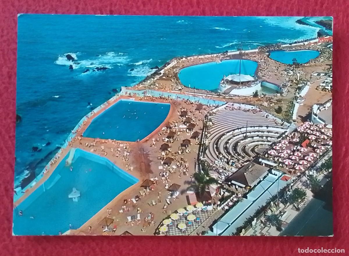 Postales: POSTAL POST CARD SPAIN ESPAGNE PUERTO DE LA CRUZ TENERIFE PISCINAS PISICINES SWIMMING POOLS, SPANIEN