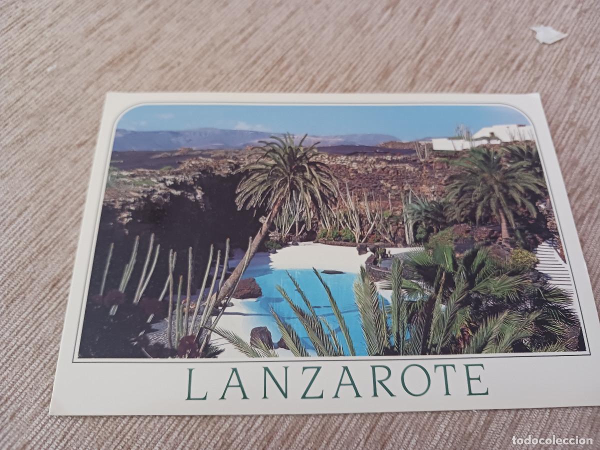 Postales: lanzarote jameos del agua, escrita, ed. murillo