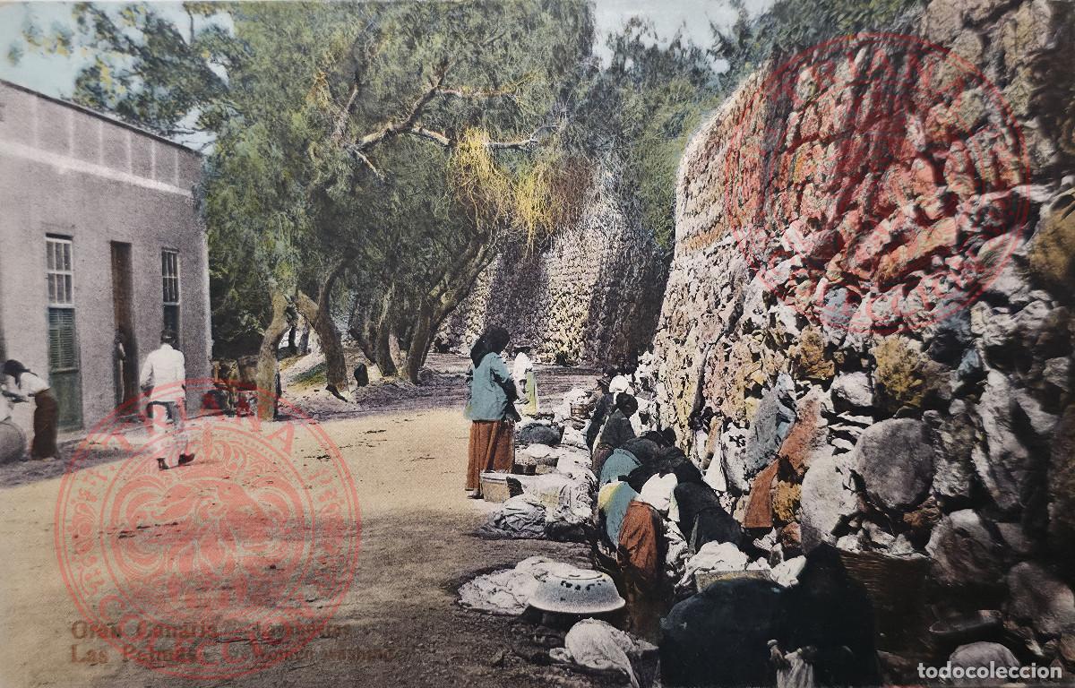Postales: POSTAL GRAN CANARIAS LAVANDERAS - LAS PALMAS WOMEN WASHING