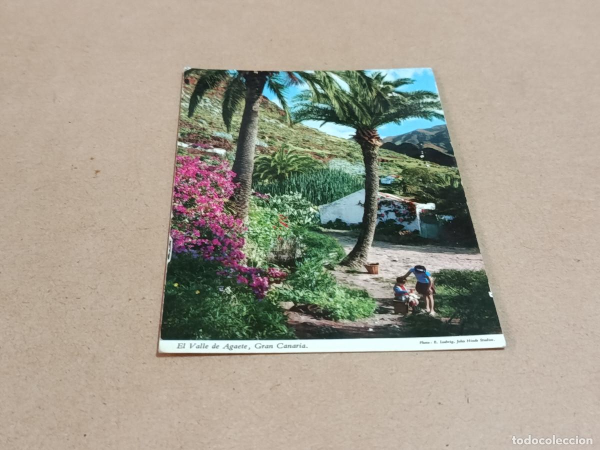 Postales: GRAN CANARIA - POSTAL PAISAJE DEL VALLE DE AGAETE