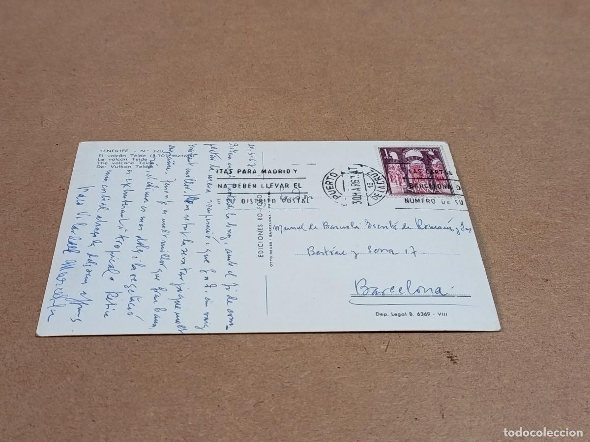 Postales: TENERIFE - POSTAL EL VOLCAN TEIDE - Foto 2