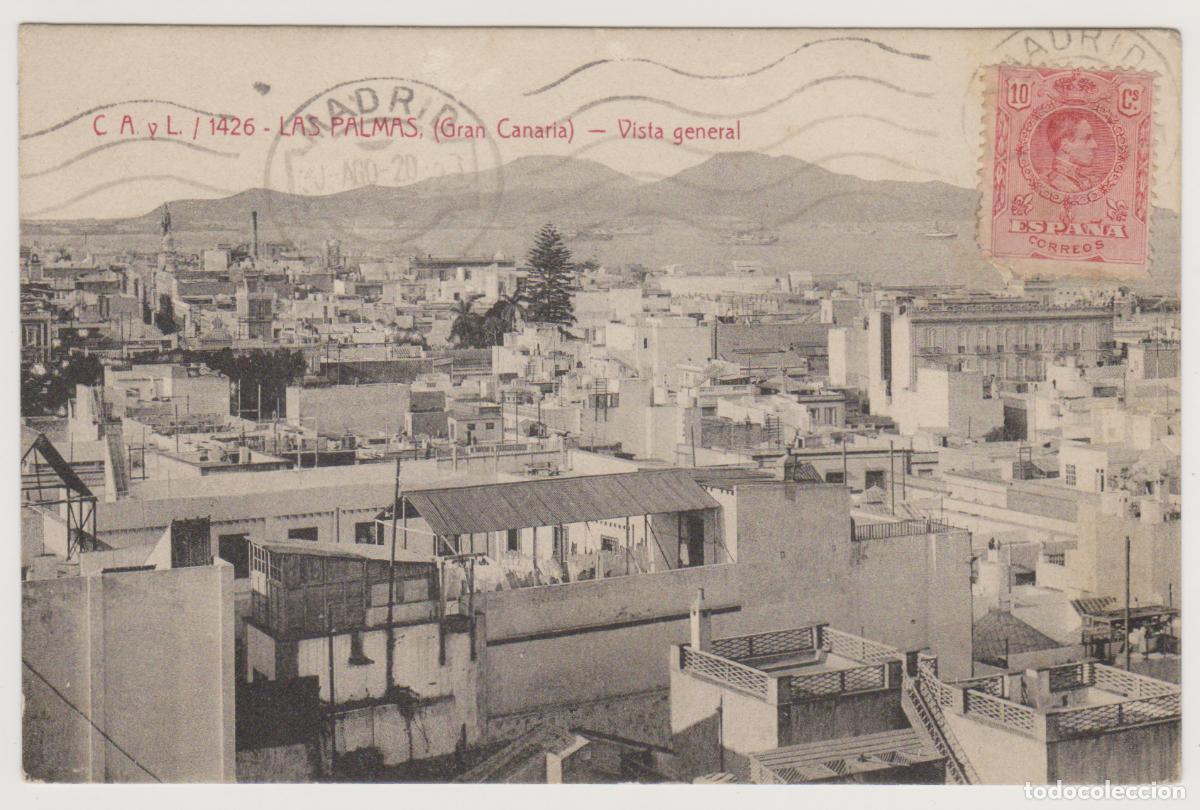 Postales: TARJETA POSTAL - LAS PALMAS (GRAN CANARIA) - C.A. Y L. / 1426 - VISTA GENERAL