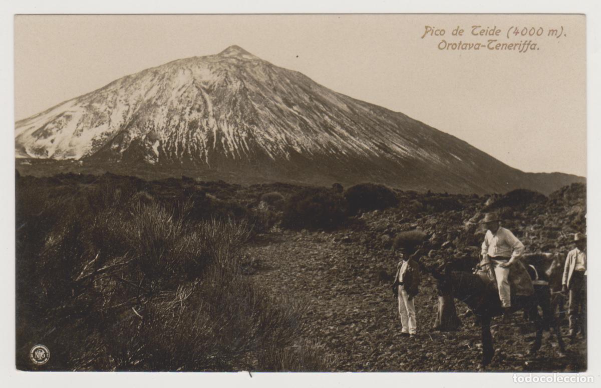 Postales: TARJETA POSTAL - TENERIFE - OROTAVA - PICO DE TEIDE (4000 m)