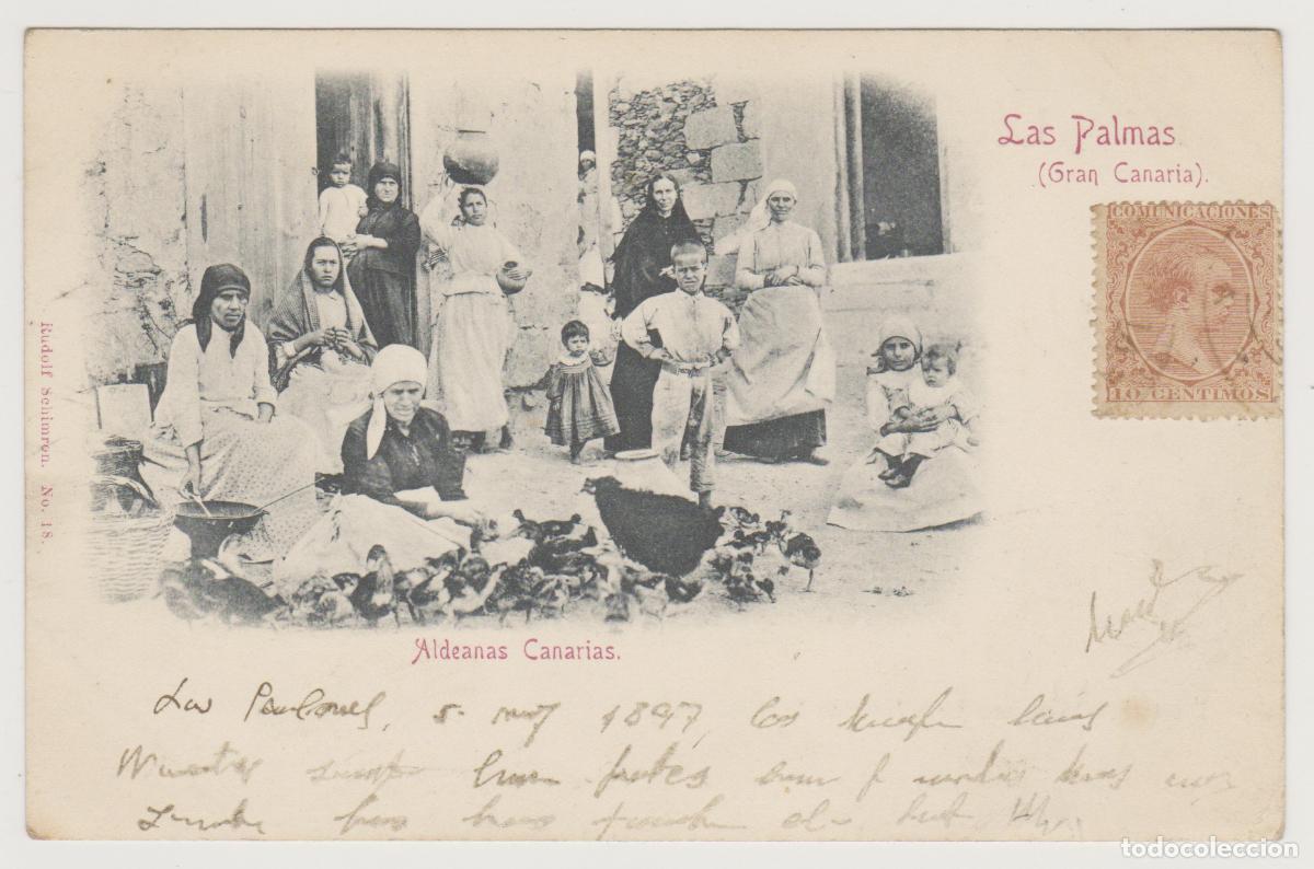 Postales: TARJETA POSTAL - LAS PALMAS (GRAN CANARIA) - ALDEANAS CANARIAS - N&ordm; 18 - RUDOLF SCHIMRON