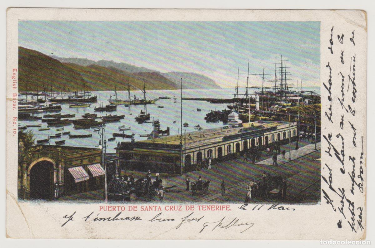 Postales: TARJETA POSTAL - PUERTO DE SANTA CRUZ DE TENERIFE - N&ordm; 10 - ENGLISH BAZAR