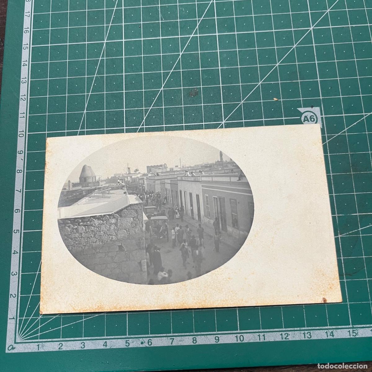 Postales: Postal antigua de Canarias, Las Palmas, vista obrero muerto en las elecciones de 1911