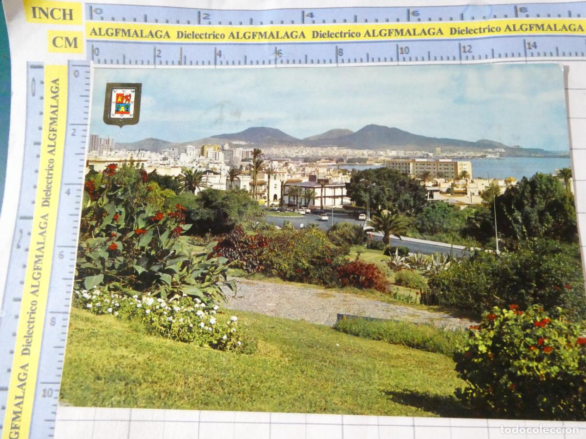 Postales: POSTAL DE GRAN CANARIA. A&Ntilde;O 1965. LAS PALMAS VISTA GENERAL 124 ESCUDO ORO. 2738