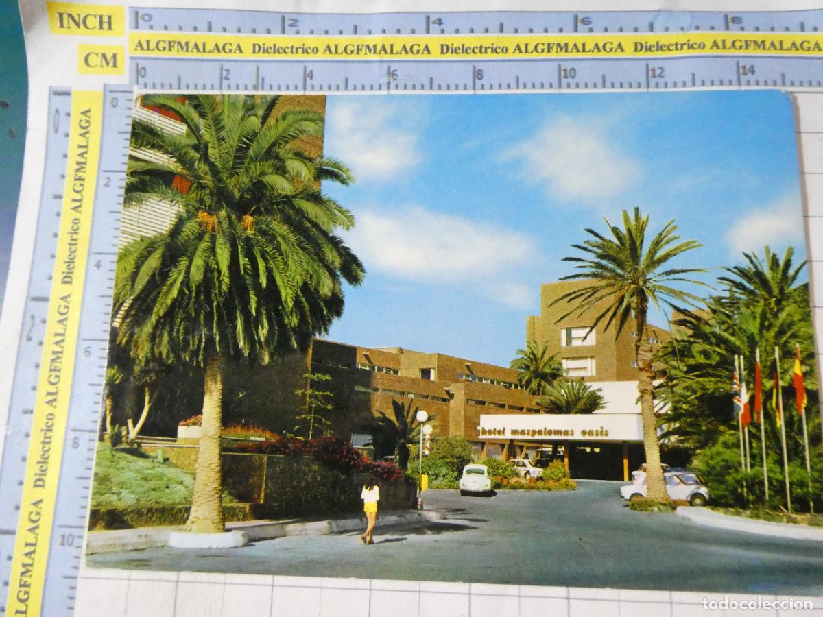 Postales: POSTAL DE GRAN CANARIA. A&Ntilde;O 1972 MASPALOMAS HOTEL OASIS 5094 GASTEIZ. 2745