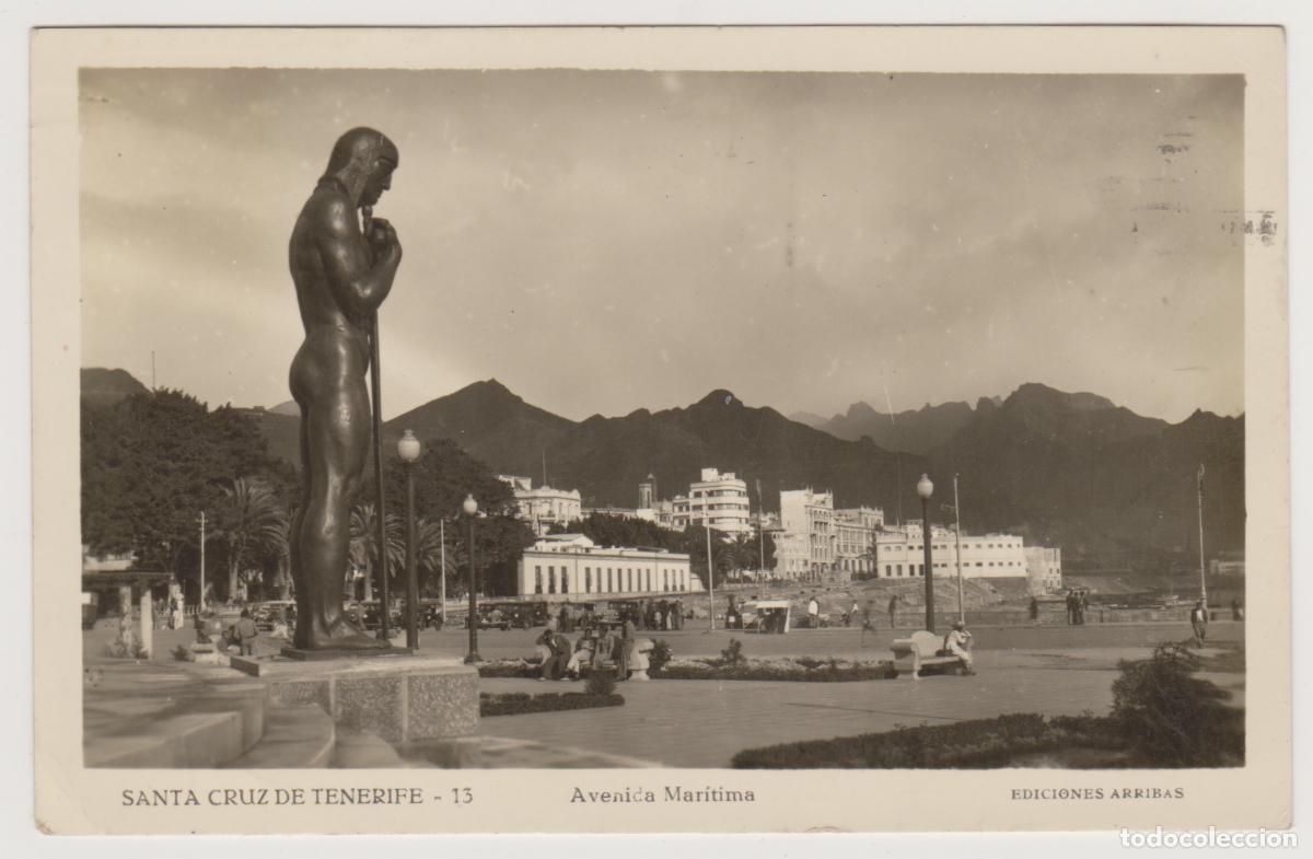 Postales: TARJETA POSTAL - SANTA CRUZ DE TENERIFE - N&ordm; 13 - AVENIDA MARITIMA - EDICIONES ARRIBAS