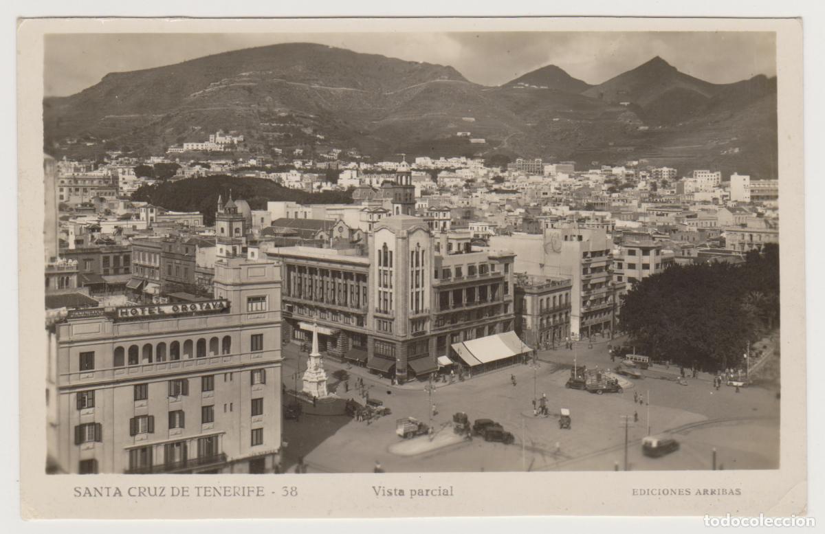 Postales: TARJETA POSTAL - SANTA CRUZ DE TENERIFE - N&ordm; 38 - VISTA PARCIAL - EDICIONES ARRIBAS