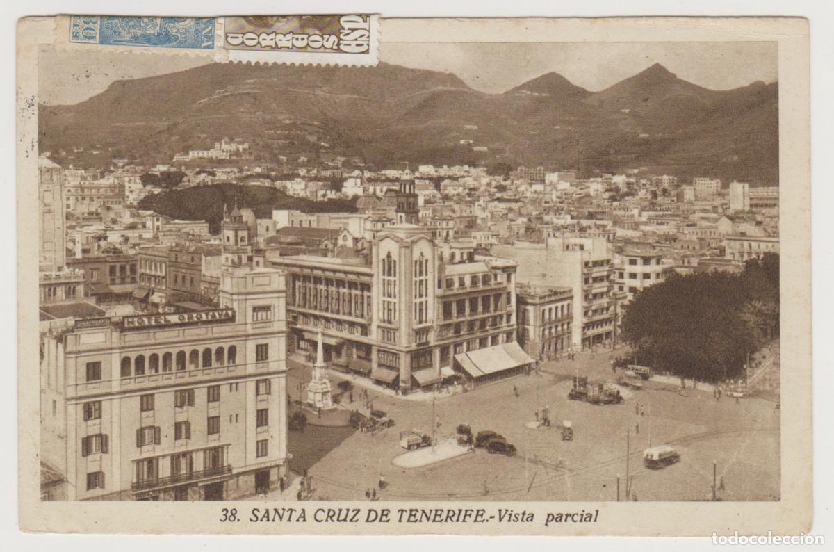 Postales: TARJETA POSTAL - SANTA CRUZ DE TENERIFE - N&ordm; 38 - VISTA PARCIAL