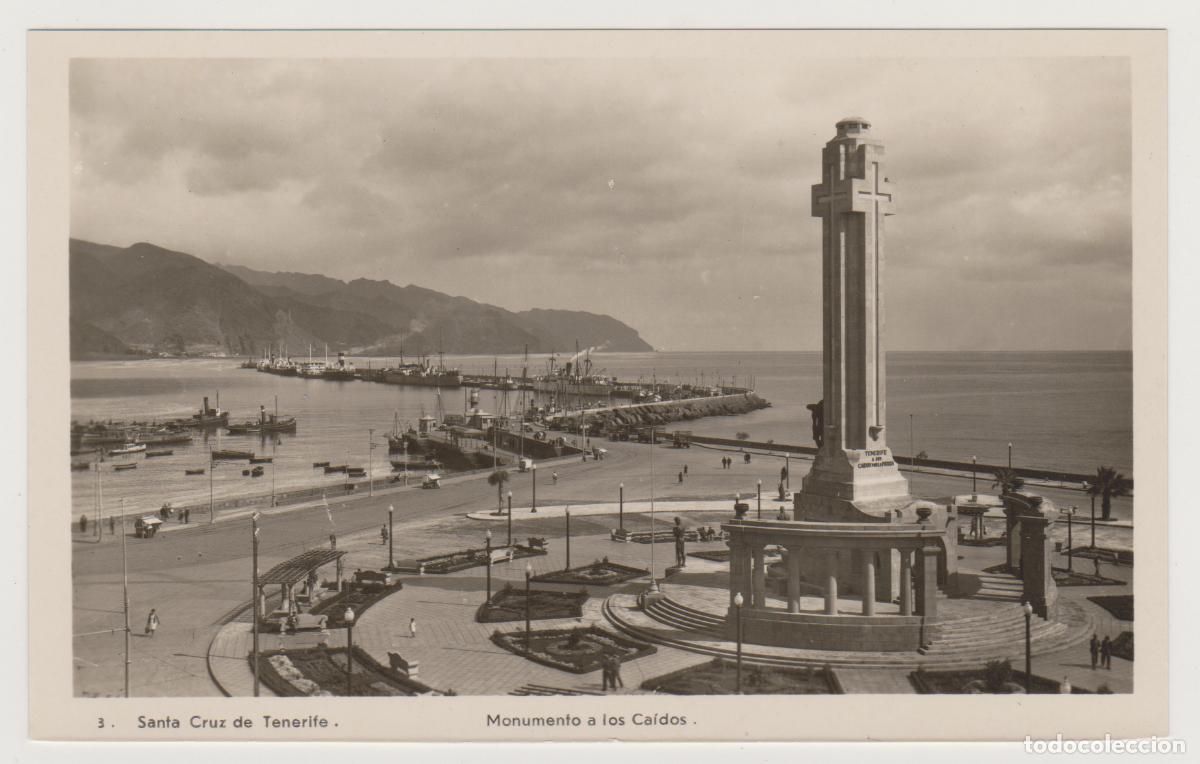 Postales: TARJETA POSTAL - SANTA CRUZ DE TENERIFE - MONUMENTO A LOS CAIDOS - N&ordm; 3