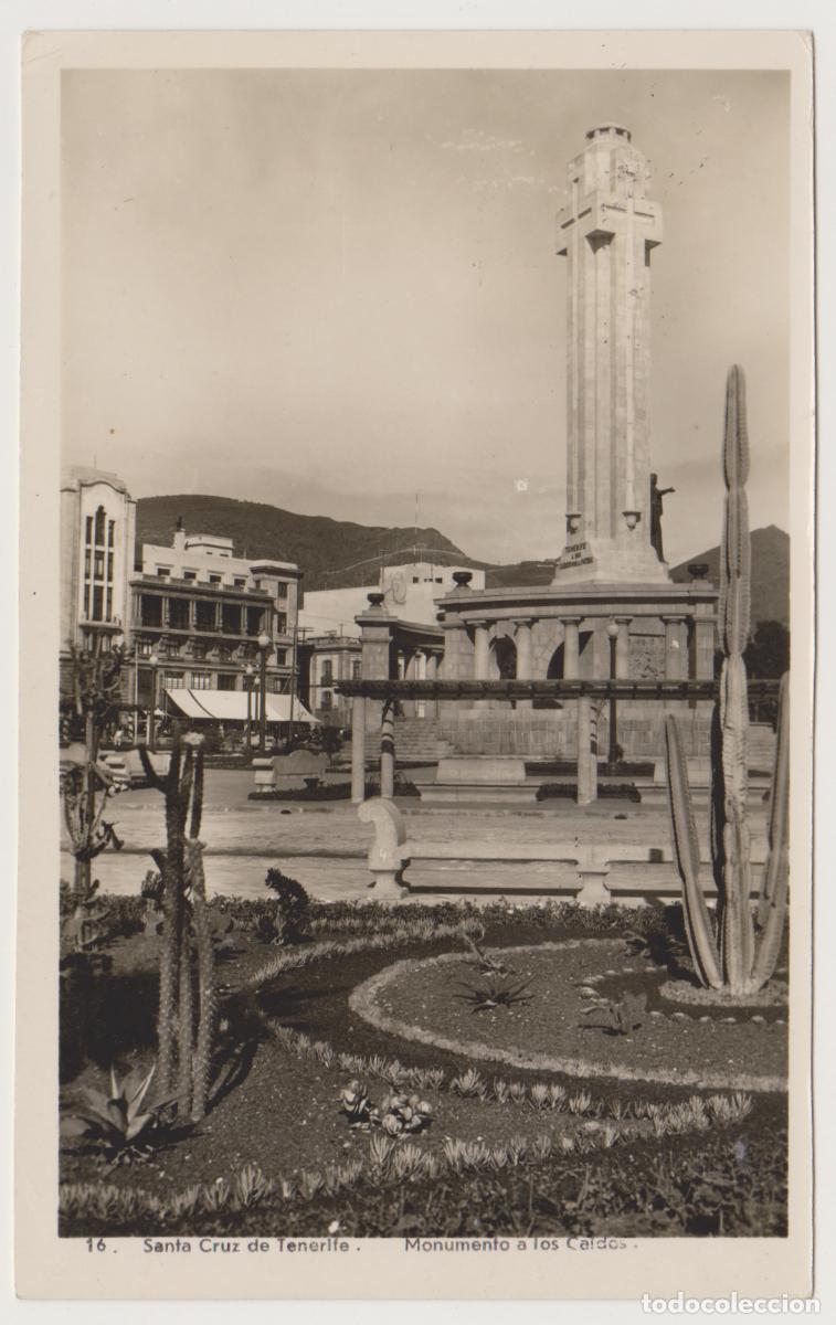 Postales: TARJETA POSTAL - SANTA CRUZ DE TENERIFE - MONUMENTO A LOS CAIDOS - N&ordm; 16
