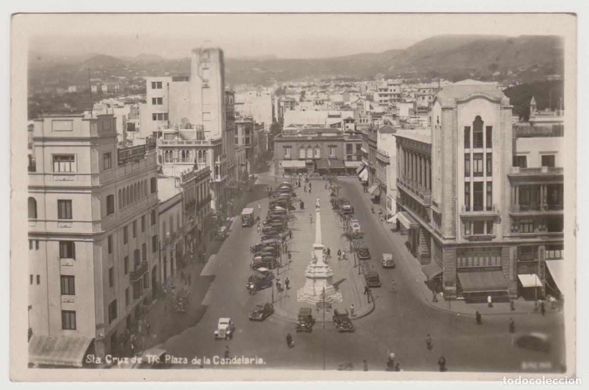 Postales: TARJETA POSTAL - STA. CRUZ DE TFE - PLAZA DE LA CANDELARIA - BAENA