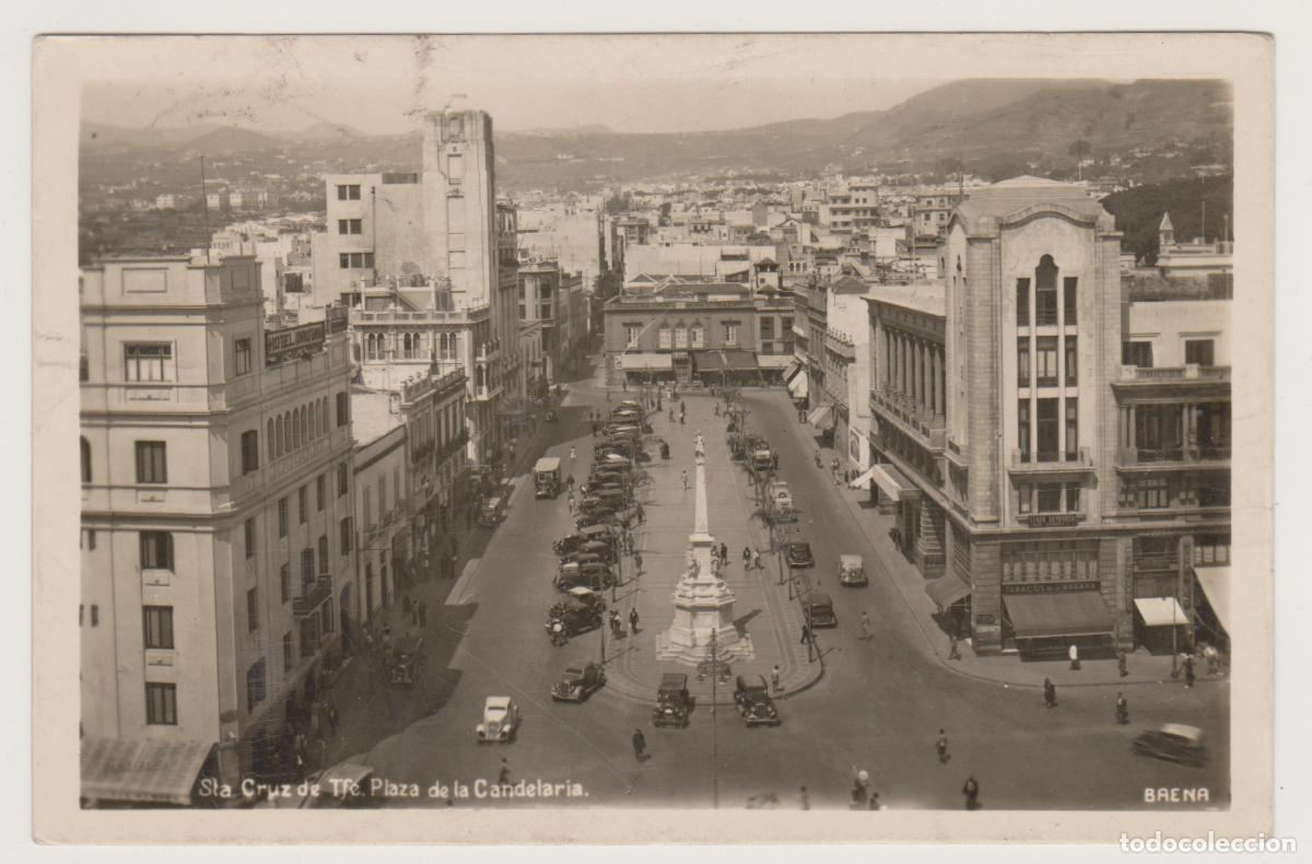 Postales: TARJETA POSTAL - STA. CRUZ DE TFE - PLAZA DE LA CANDELARIA - BAENA