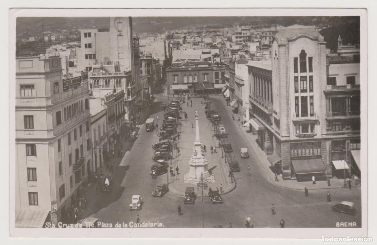 Postales: TARJETA POSTAL - STA. CRUZ DE TFE - PLAZA DE LA CANDELARIA - BAENA