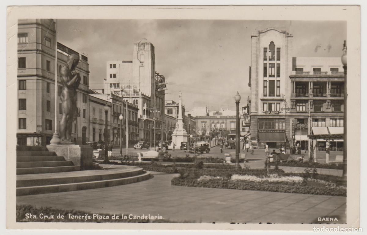 Postales: TARJETA POSTAL - STA. CRUZ DE TFE - PLAZA DE LA CANDELARIA - BAENA