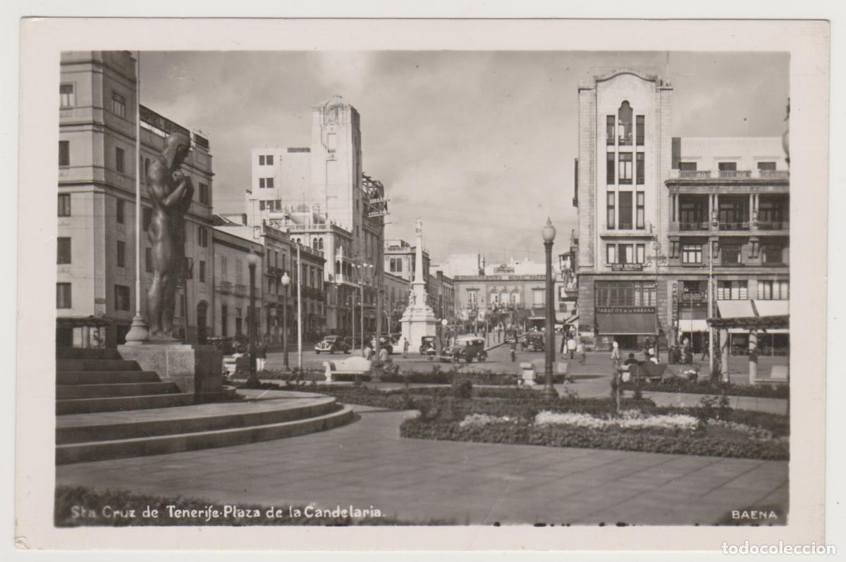 Postales: TARJETA POSTAL - STA. CRUZ DE TFE - PLAZA DE LA CANDELARIA - BAENA