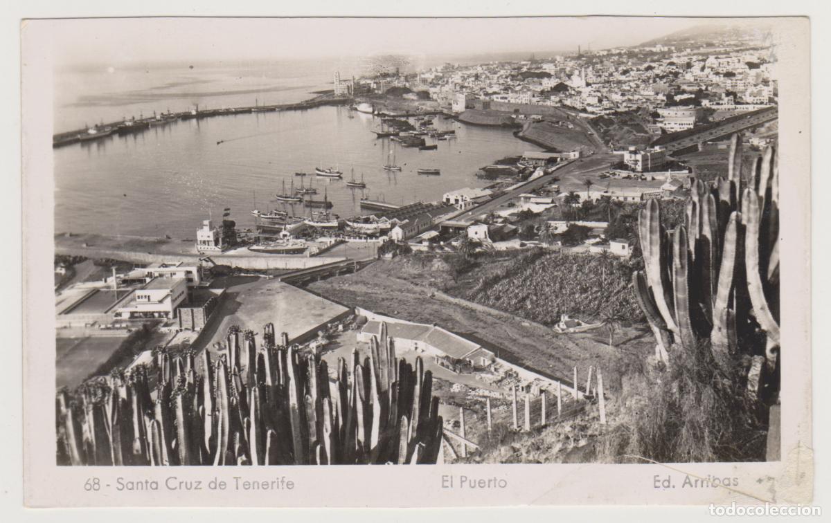 Postales: TARJETA POSTAL - SANTA CRUZ DE TENERIFE - EL PUERTO - N&ordm; 68 - EDI. ARRIBAS