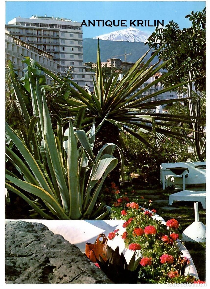 Postales: TENERIFE /PUERTO DE LA CRUZ N&ordm; 93 VISTA CON TEIDE / EDICIONES ANIBARRO / FRANQUEADA
