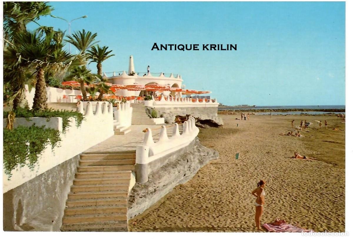 Postales: TENERIFE / PLAYA DE LAS AMERICAS N&ordm; 28 VISTA PARCIAL / LIT. A. ROMERO 1977 / SIN FRANQUEAR