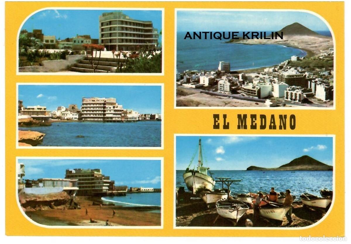 Postales: TENERIFE N&ordm; 6031 EL MEDANO / COLECCION PERLA / SIN FRANQUEAR PERO ESCRITA