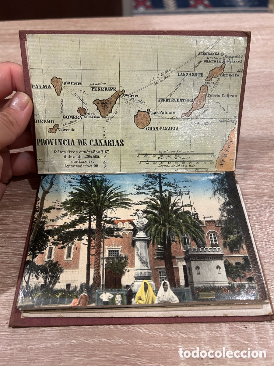 Postales: Canarias - Antiguo Carnet / Librito de Postales Color